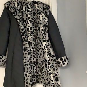 Dennnis Basso reversible coat.
